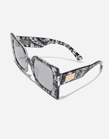 Слънчеви очила Dolce & Gabbana Lace Sunglasses Черно | VG4490VP5219V000, 3