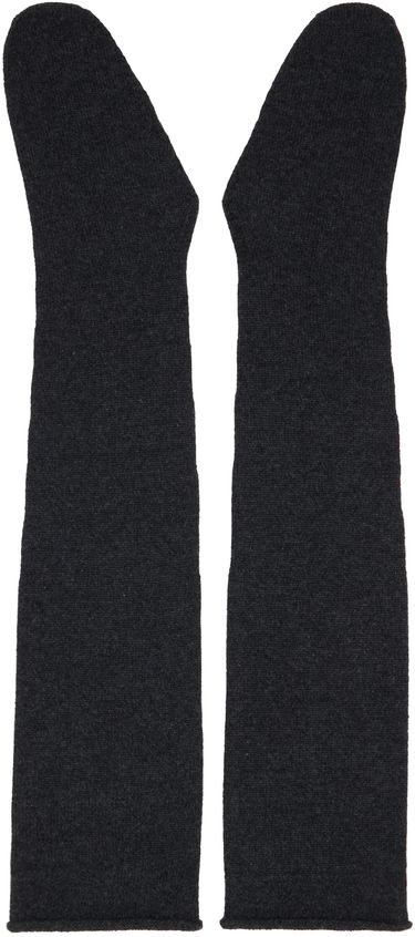 Чорапи The Row Long Cashmere Mittens Черно | 6774-F377, 1