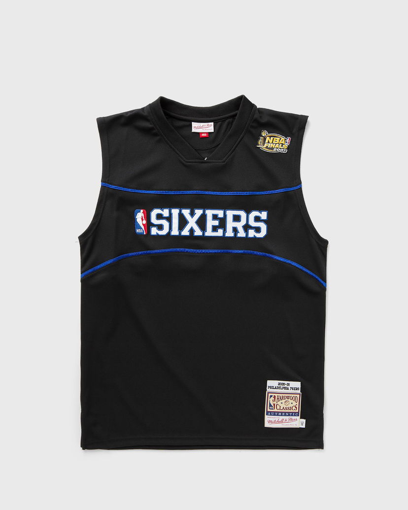 Фланелка Mitchell & Ness Philadelphia 76ers 2000 Jersey Черно | SS8700-P76BLCK