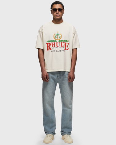 Тениска Rhude EAST HAMPTON CREST TEE VTG Бяло | RHSS24TT050126110611, 1