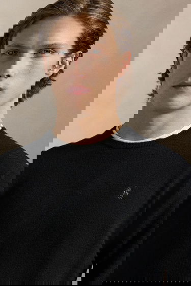 Пуловер Polo by Ralph Lauren Polo Ralph Lauren Wool Sweater Черно | 710974148, 3