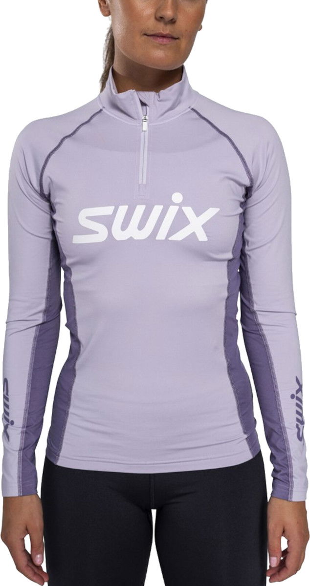 Фланелка SWIX SWIX RaceX Dry Half Zip Top Лилаво | 10100-23-80121, 0