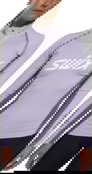 Фланелка SWIX SWIX RaceX Dry Half Zip Top Лилаво | 10100-23-80121, 0