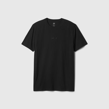 Тениска GAP T-shirt Mini Logo Tee Black L Черно | 542248-03, 4
