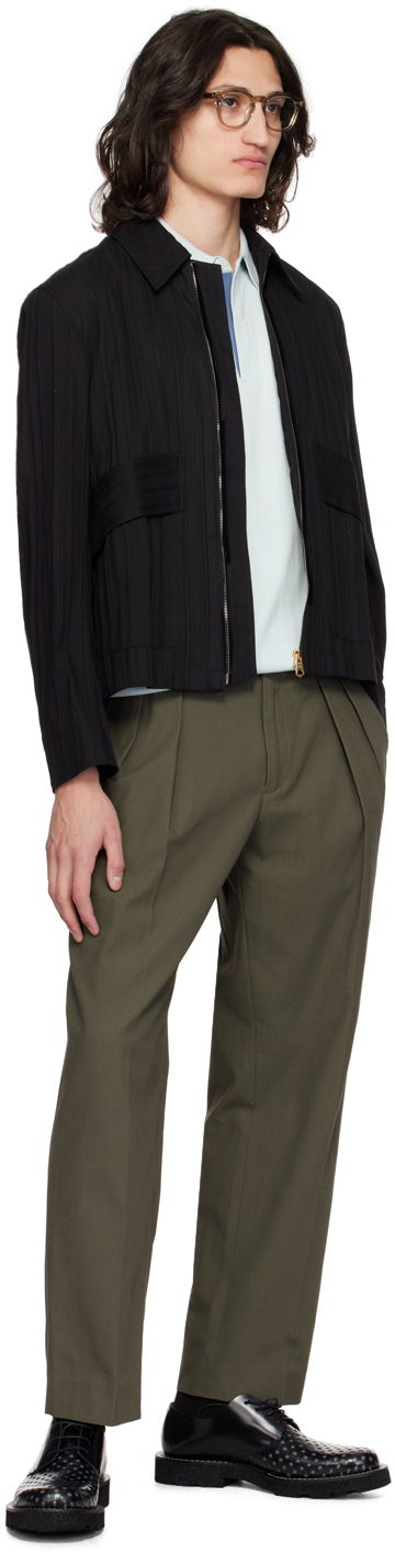 Поло тениска Paul Smith Paul Smith Spread Collar Polo Синьо | M1R-627Y-M02308-40, 3