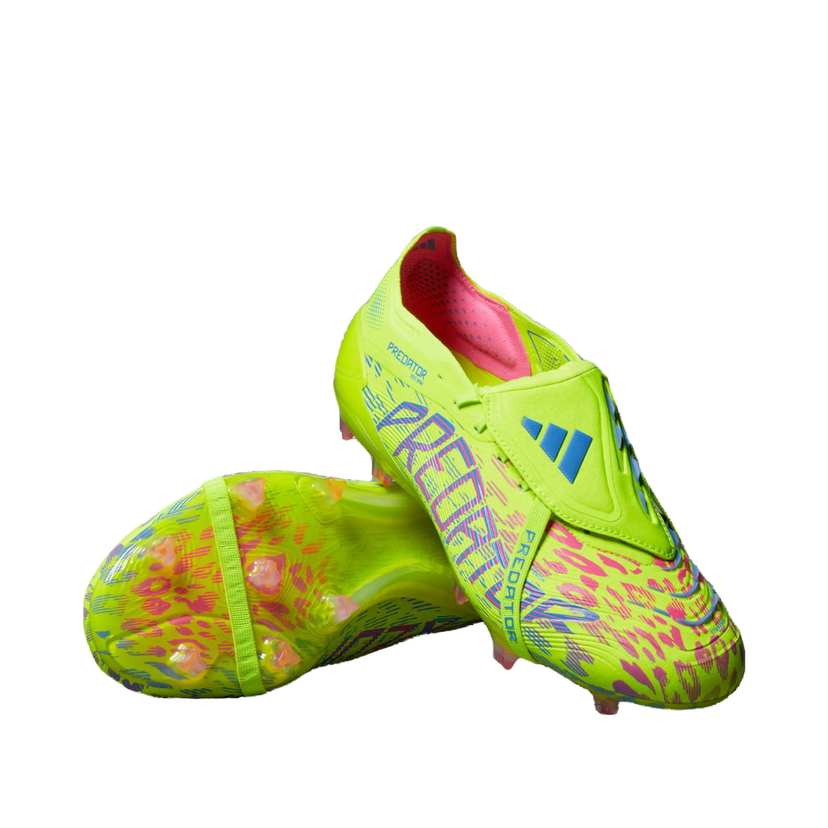 Кецове и обувки adidas Performance Predator Elite Fold-Over Tongue Firm Ground Жълто | JH6421