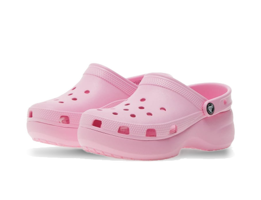 Кецове и обувки Crocs Classic Platform Clog W Розово | 206750-6S0