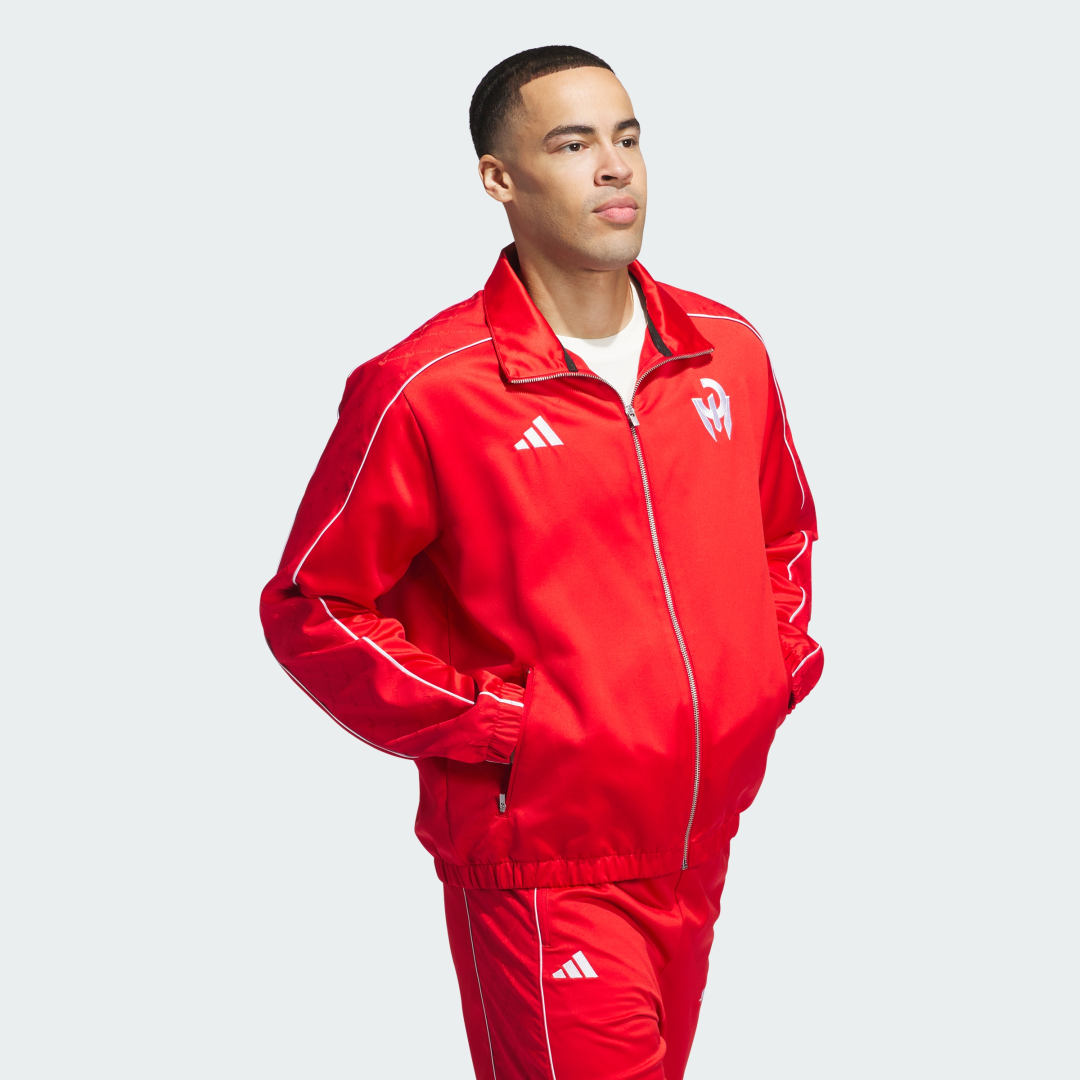 Яке adidas Performance Mahomes Червено | JE4332, 1