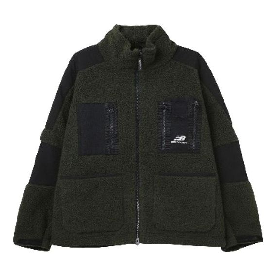 Парка New Balance Warm Winter Fleece Jacket Зелено | MDA43121-KH