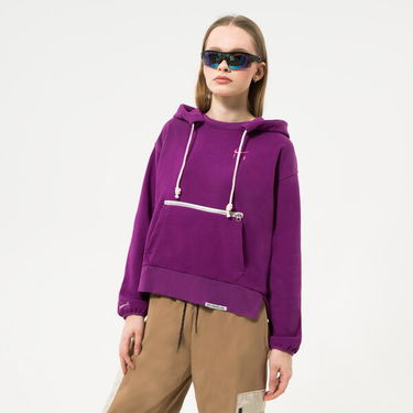 Суитчър Nike Dri-FIT Swoosh Fly Standard Issue Pullover Лилаво | DA6483-503, 0