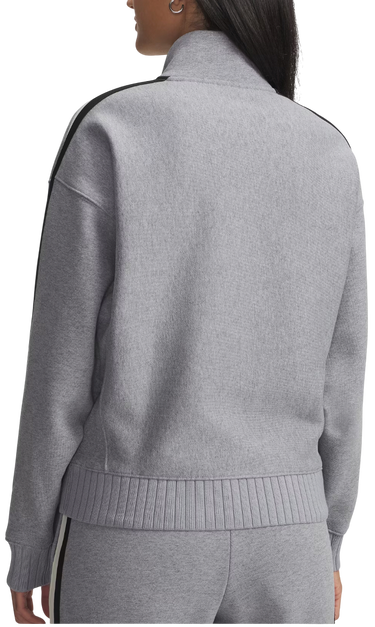 Суитчър Under Armour Icon Heavyweight Fleece Quarter-Zip Pullover with Striped Sleeves Сиво | 6004850-011, 2