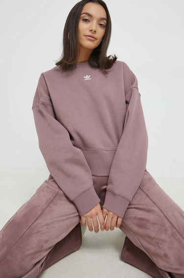 Суитчър adidas Originals Sweatshirt Лилаво | HJ7866, 0