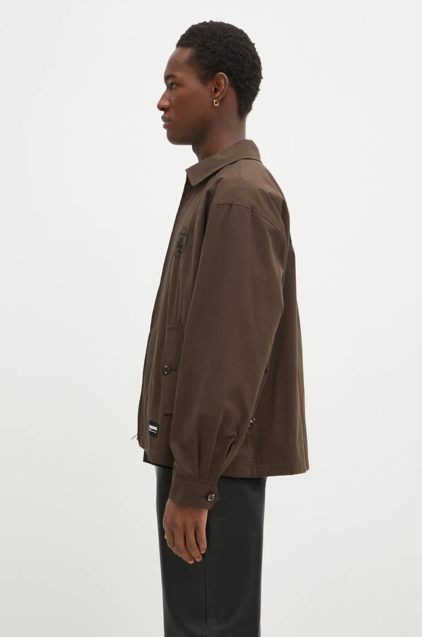 Яке Neighborhood NEIGHBORHOOD Cotton Jacket Кафяво | 242SPNH.JKM01, 1