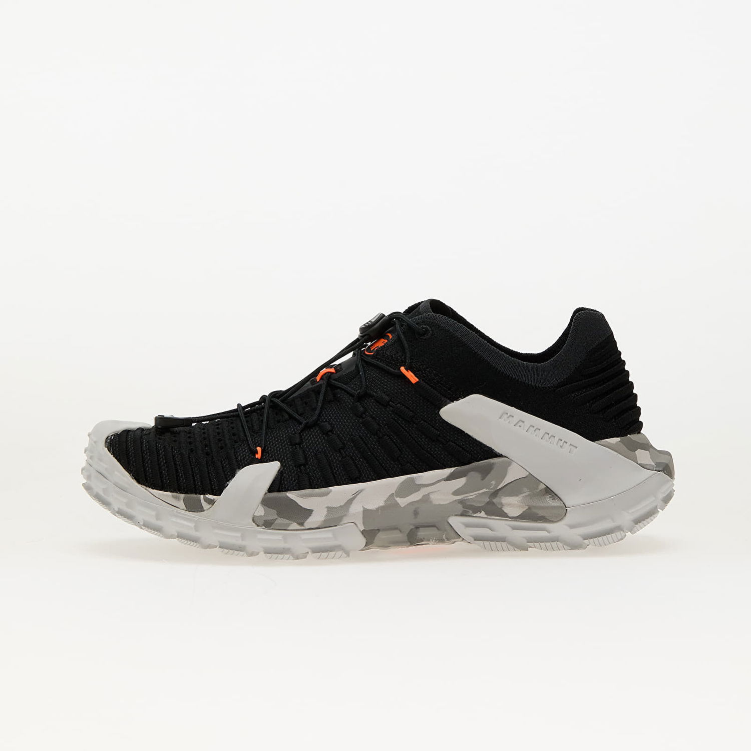 Кецове и обувки Mammut Hueco Knit II Low Women Black-Light Ice Gray Черно | 3020-06470 black-light ice gray, 0
