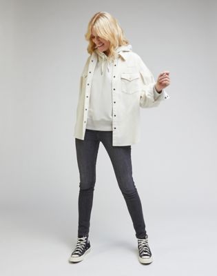 Риза Lee Seasonal Western Shirt Бежово | 112330444:XS, 0