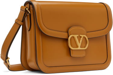 Чанта през рамо Valentino Valentino Garavani 9TO5 Smooth Calfskin Shoulder Bag Кафяво | 6W2B0R15UHF, 1