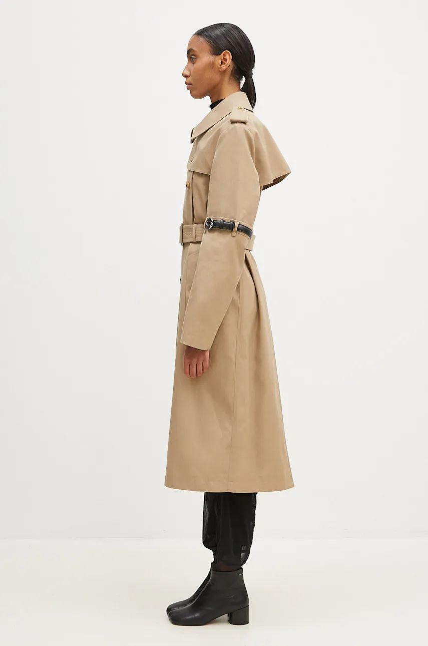 Тренчкот Coperni Hybrid Trench Coat Бежово | COPM21836, 1