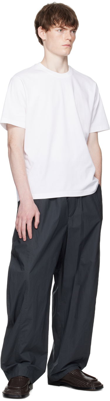 Панталони Bottega Veneta Bottega Veneta Resinated Cotton Trousers Сиво | 826832V5D201592, 3
