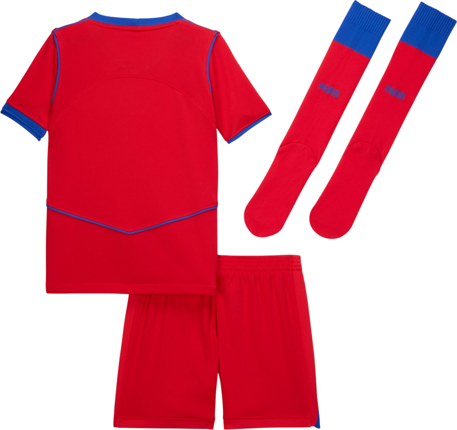 Комплект Nike Dri-FIT Paris Saint-Germain Stadium 3rd Jersey Set 2025/26 Little Kids Червено | hm4137-680, 1