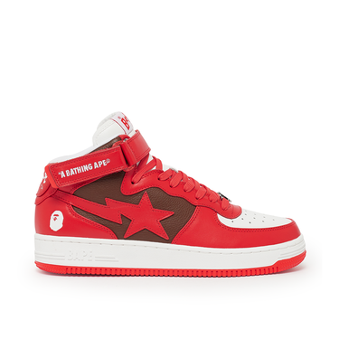 Кецове и обувки BAPE Bape Sta Mi #2 L W Червено | 001FWI202010IRED, 0