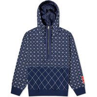Суитчър KENZO Sashiko Stitch Oversized Hoodie Тъмно синьо | FD65SW0654MB-77, 1