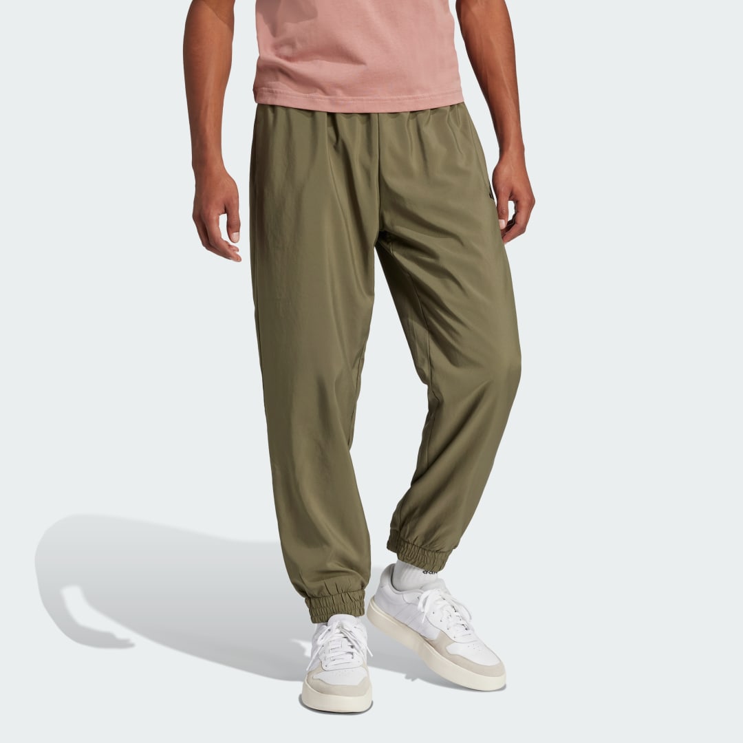 Спортни панталони adidas Performance Essentials Small Logo Track Pants Зелено | JF1102, 1