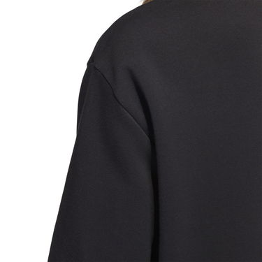 Суитчър adidas Performance Graphic Print Cropped Sweatshirt Черно | H57415, 3
