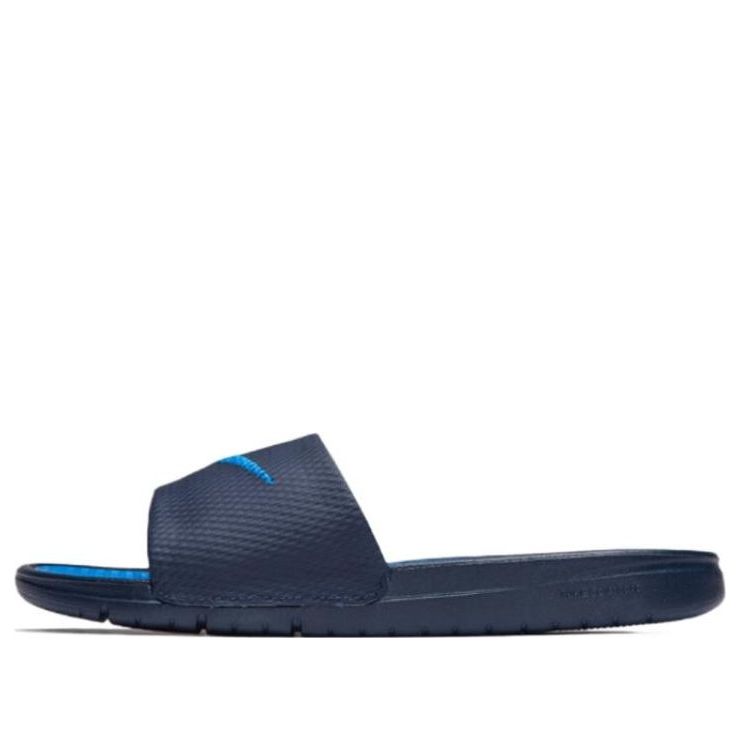 Кецове и обувки Nike Benassi Solarsoft Slides Тъмно синьо | 431884-440, 0