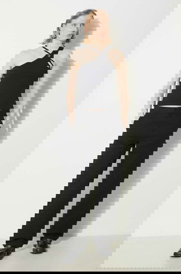 Панталони Carhartt WIP Pierce Pant Straight High Waist Pants Черно | I032966.8902, 1