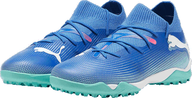 Кецове и обувки Puma FUTURE 7 MATCH TT + Mid Jr Синьо | 107948-01, 5