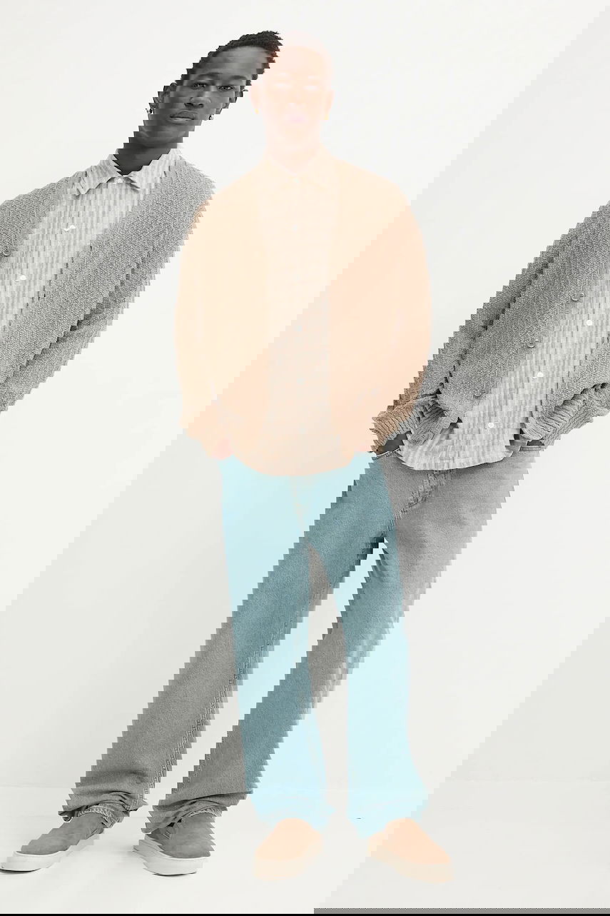 Пуловер Samsoe Samsoe SAMICAH Textured Knit Cardigan Бежово | M25200023, 1