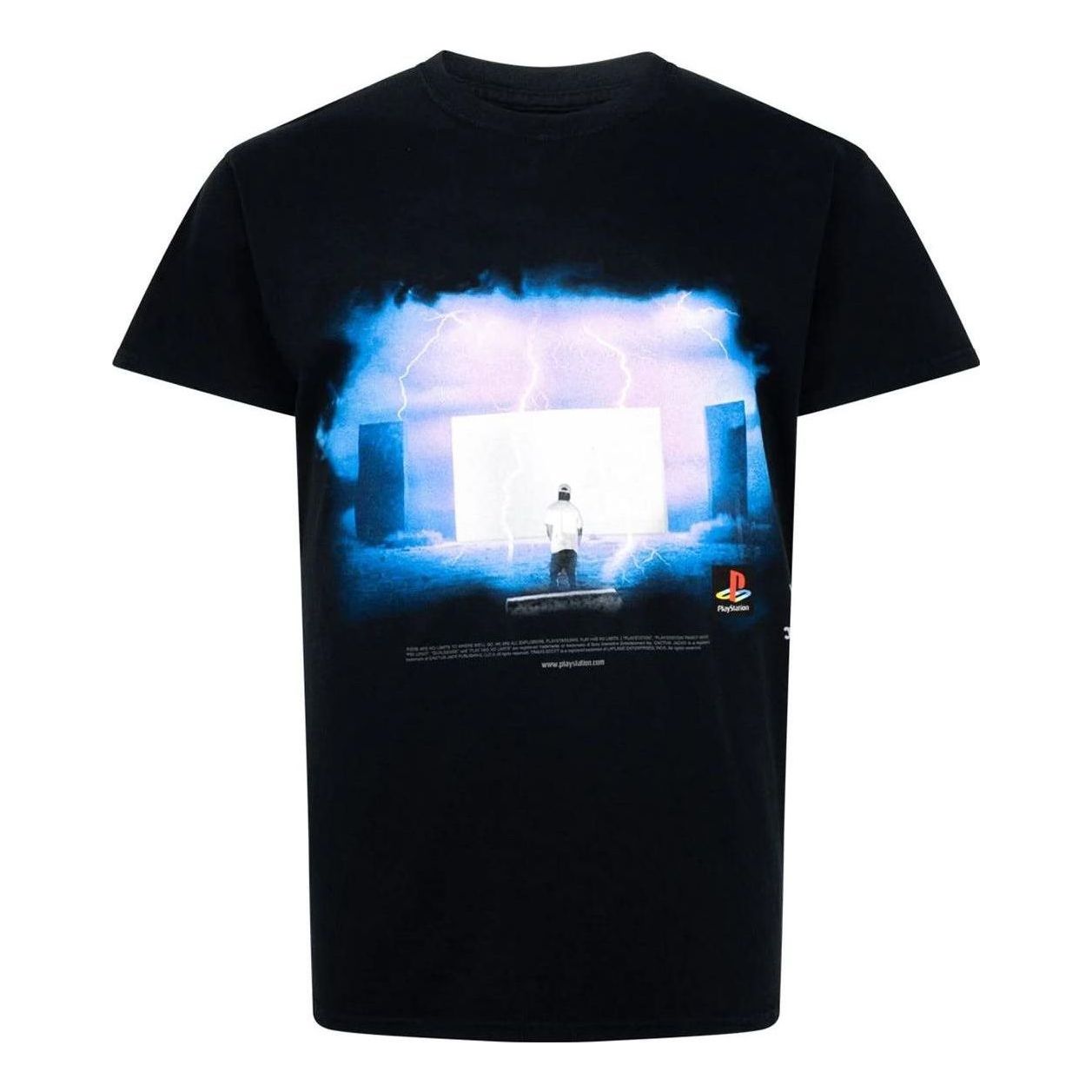 Тениска Cactus Jack by Travis Scott Travis Scott Monolith Night Graphic T-Shirt Черно | CJPS-SS04, 0