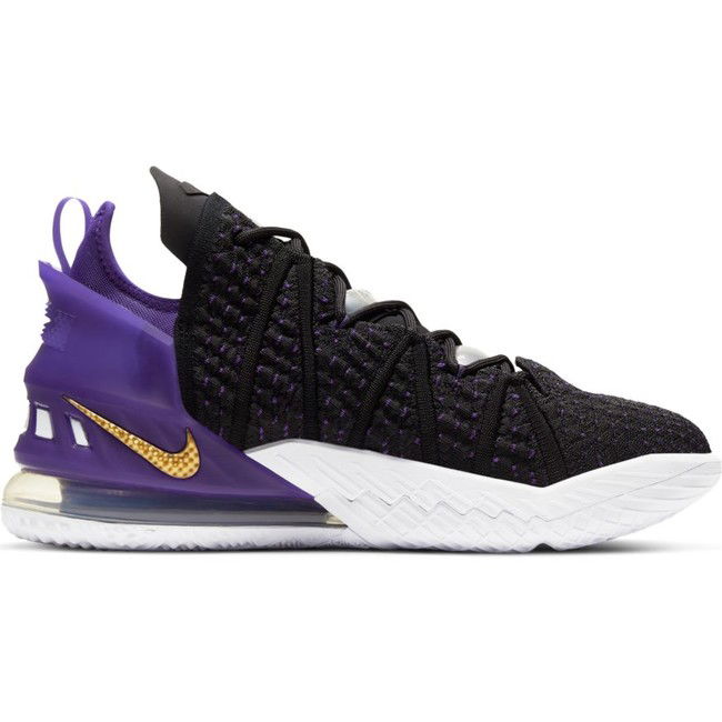 Кецове и обувки Nike LeBron 18 Lakers Черно | CQ9283-004, 0