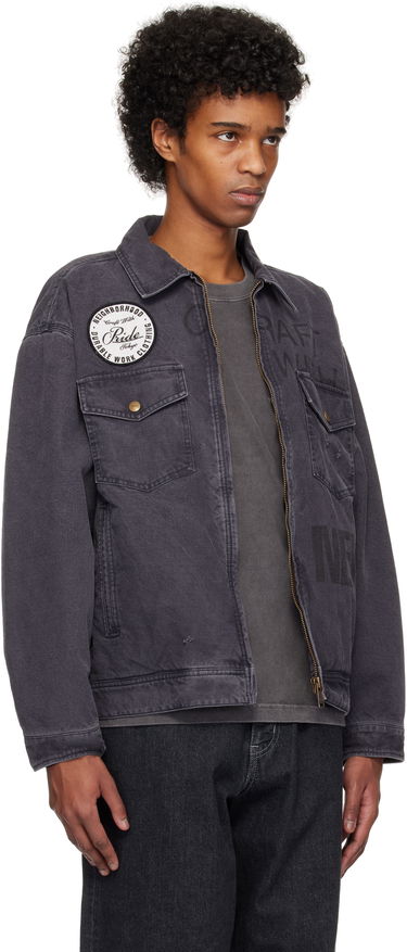 Яке Neighborhood Neighborhood Duck Work Jacket Сиво | 242UTNH-JKM02, 1