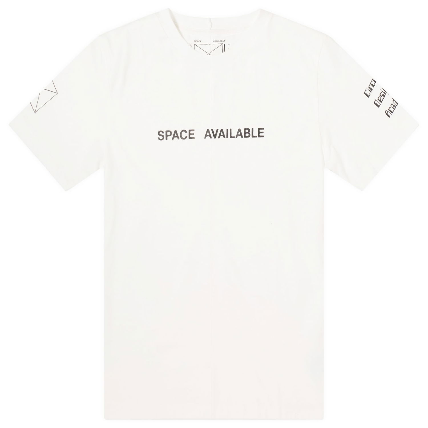Тениска Space Available SA Logo Бяло | SA04-LG001-WHT, 0