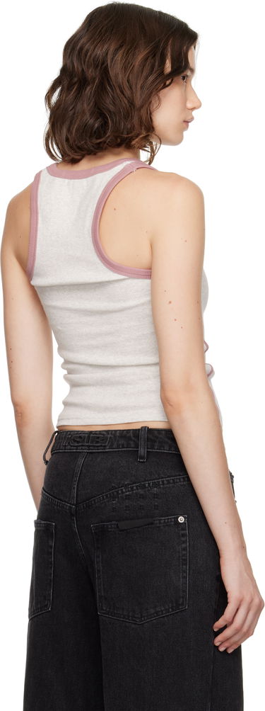 Потник Ksubi Ksubi Pitt Lane Origin Tank Top Бяло | WPF25SI002, 2