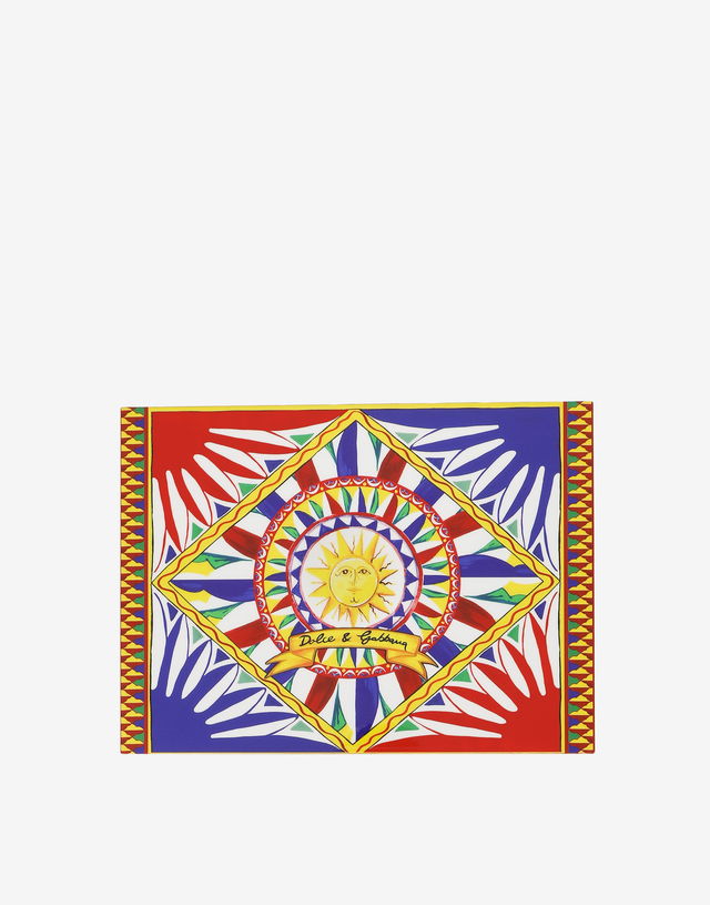 Dolce & Gabbana Sicilian Sun Print Large Decorative Plexiglass Box