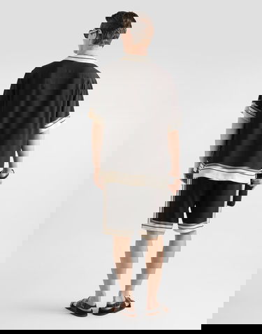 Риза Dolce & Gabbana Logo And Stripe-print Hawaii Shirt Многоцветен | G5LH3THI11THN5WH, 2