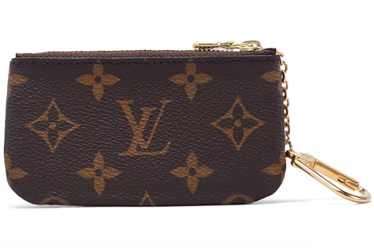 Ключодържатели Louis Vuitton Key Pouch Monogram Brown Кафяво | M62650, 0