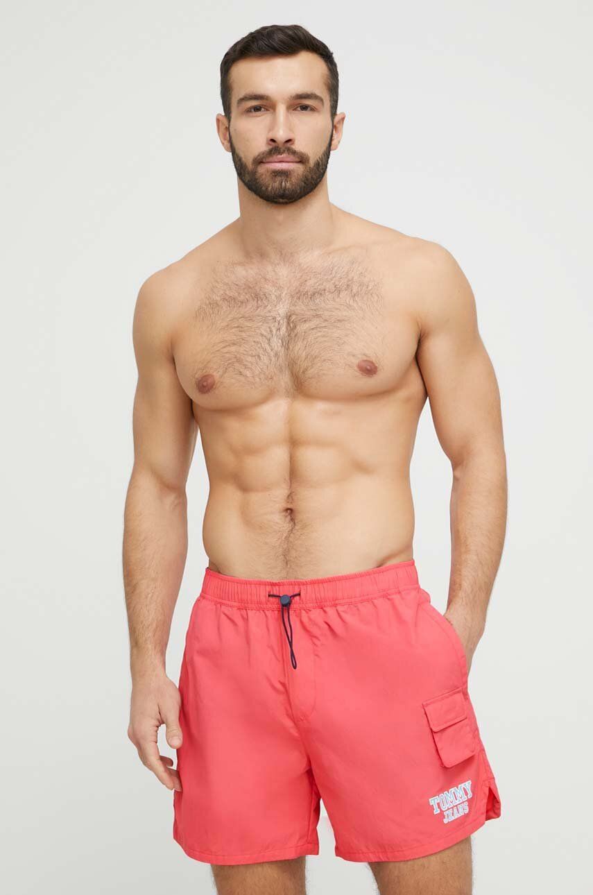 Бански Tommy Hilfiger Swimshorts Розово | DM0DM16290.PPYX, 0