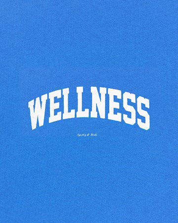 Суитчър Sporty & Rich Wellness Ivy Cropped Crewneck Синьо | CR624OC, 1