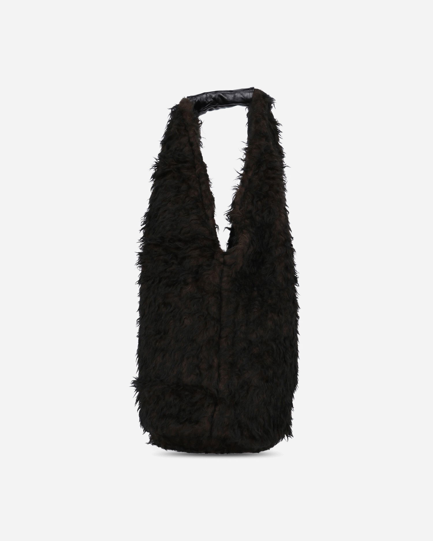 Чанта през рамо OUR LEGACY Faux Fur Shoulder Bag Черно | A4258DO 001, 1
