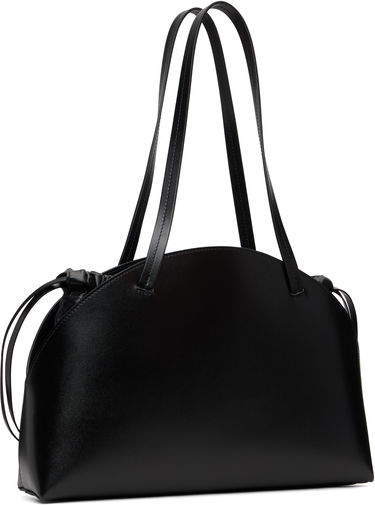 Голяма пазарска чанта Jil Sander Jil Sander Curve Shoulder Medium Tote Черно | J07ZH0054_P7100, 2
