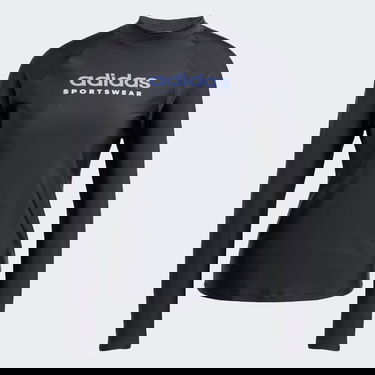 Тениска adidas Performance Long Sleeve Swim Top Черно | JD2141, 4