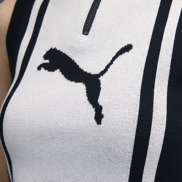 Потник Puma FUTURE.PUMA.ARCHIVE Knit Zip-Neck Tank Top Бяло | 632126_01, 4