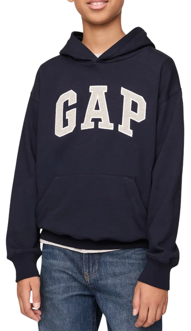Суитчър GAP Heritage Logo Pullover Hoodie Тъмно синьо | 743959-06, 0