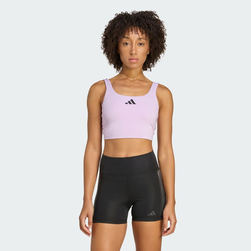 Потник adidas Performance Power Light Support Tank Top Лилаво | JZ6029