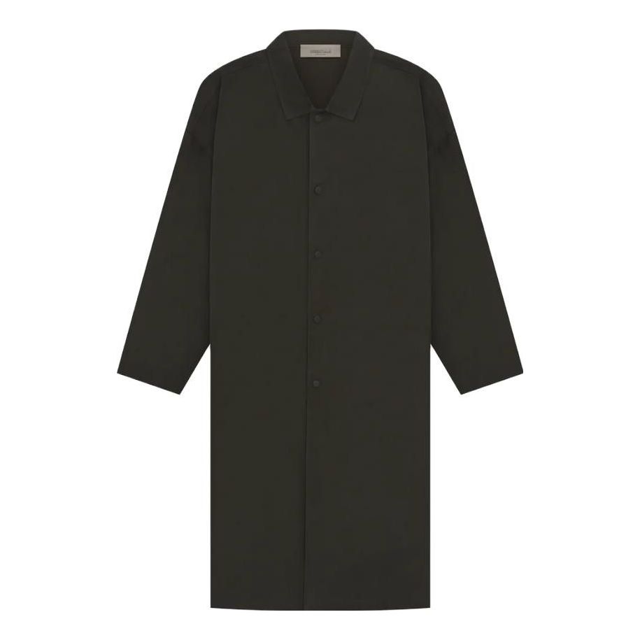 Палта Fear of God Fear of God Essentials SS23 Long Coat Черно | FOG-SS23-049, 0