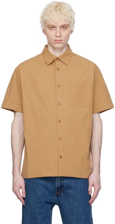 Риза A.P.C. Ross Shirt Бежово | COGWI-H12541, 0