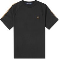 Тениска Fred Perry Chequerboard Tape T-Shirt Черно | M6580-102, 1